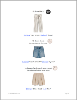 The French Minimalist Capsule Wardrobe - Summer 2023 Collection ...