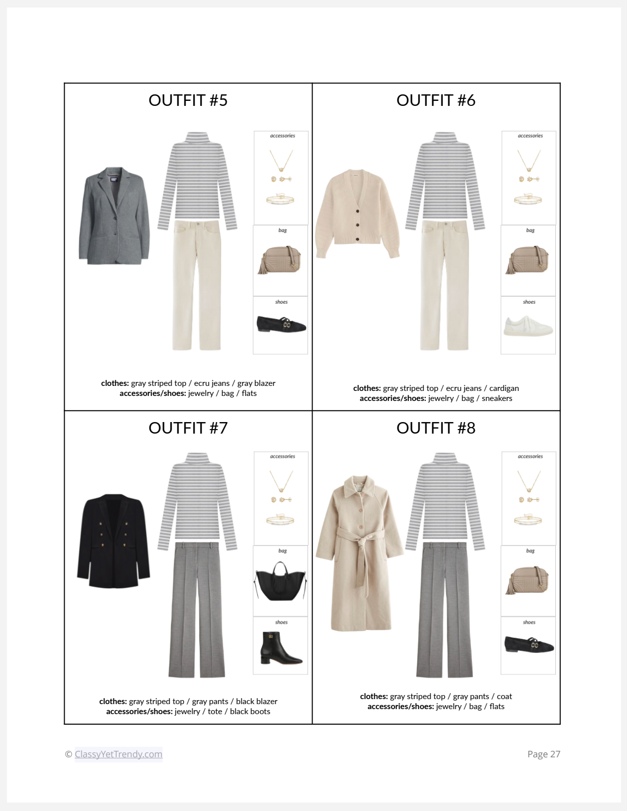 The French Minimalist Capsule Wardrobe - Winter 2024 Collection