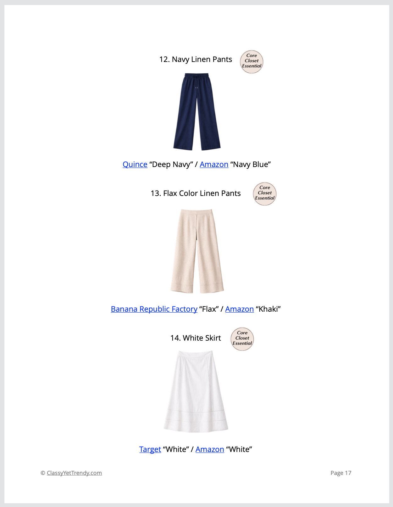 The Hot Climate Capsule Wardrobe - Spring/Summer 2026 Collection