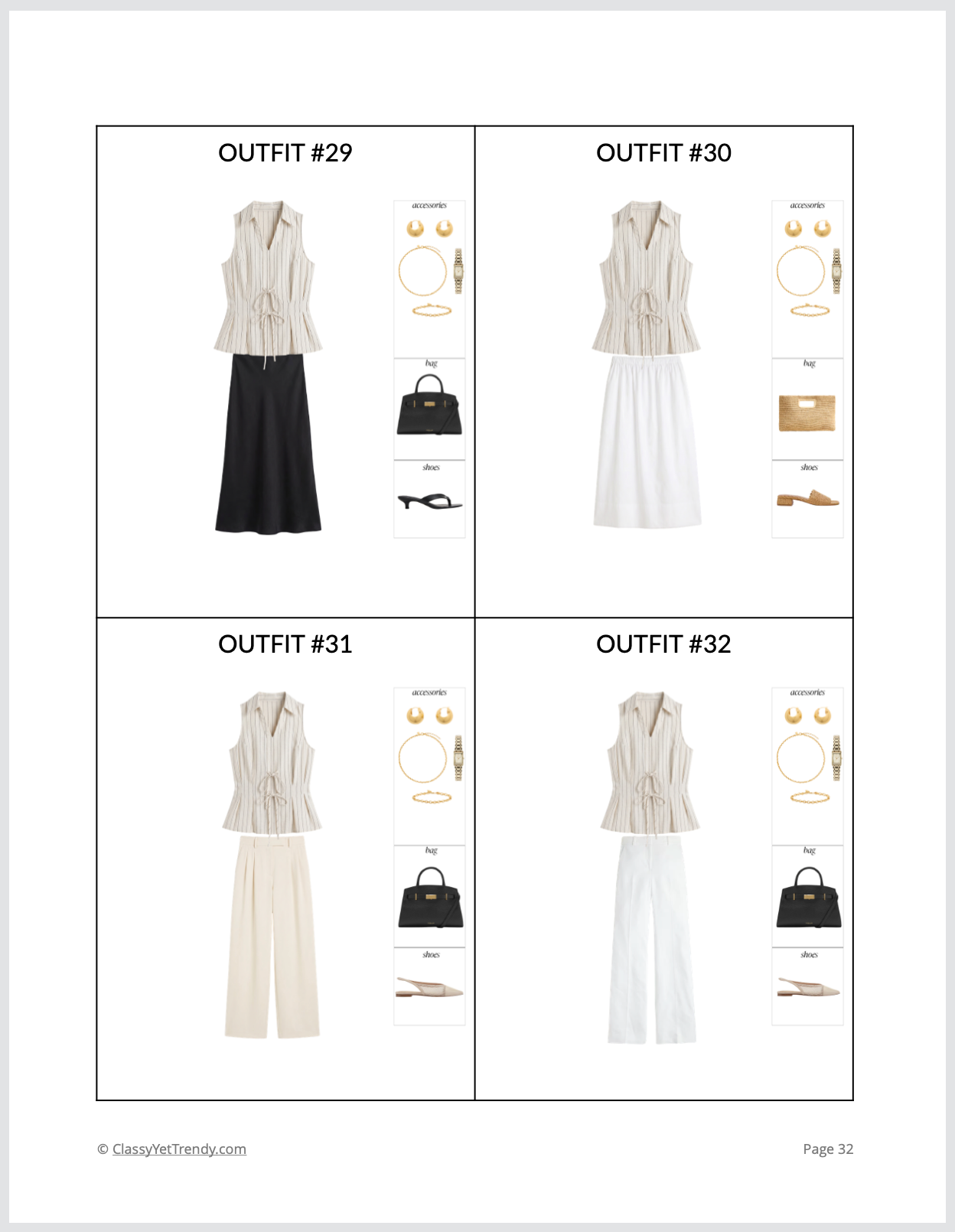 The Minimal Chic Capsule Wardrobe - Summer 2026 Collection