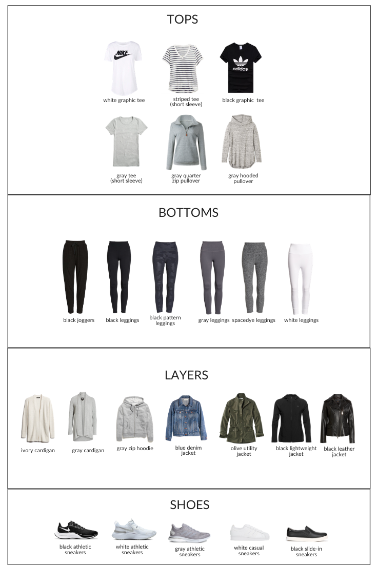 Simplified Style - The Athleisure Collection Year Round Capsule Wardrobe