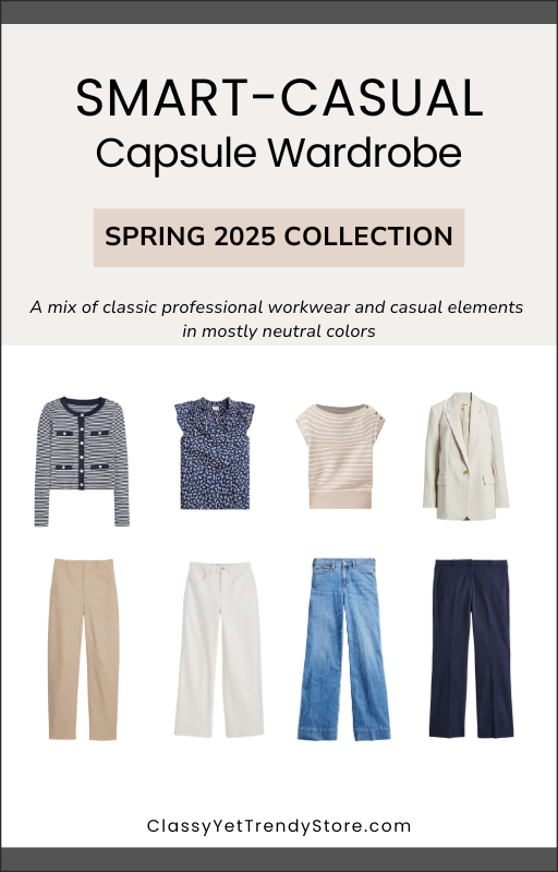 The Smart-Casual Capsule Wardrobe - Spring 2025 Collection