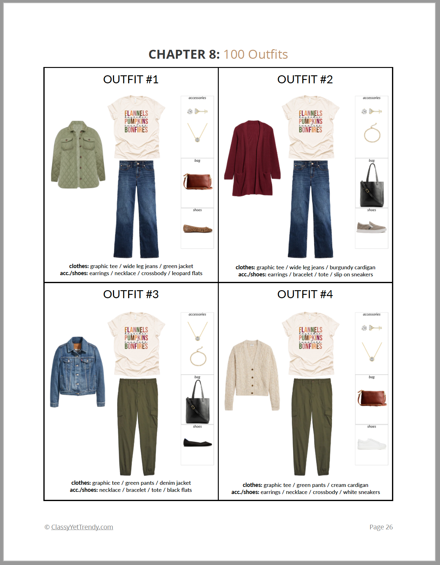 The Stay At Home Mom Capsule Wardrobe - Fall 2022 Collection –  ClassyYetTrendy