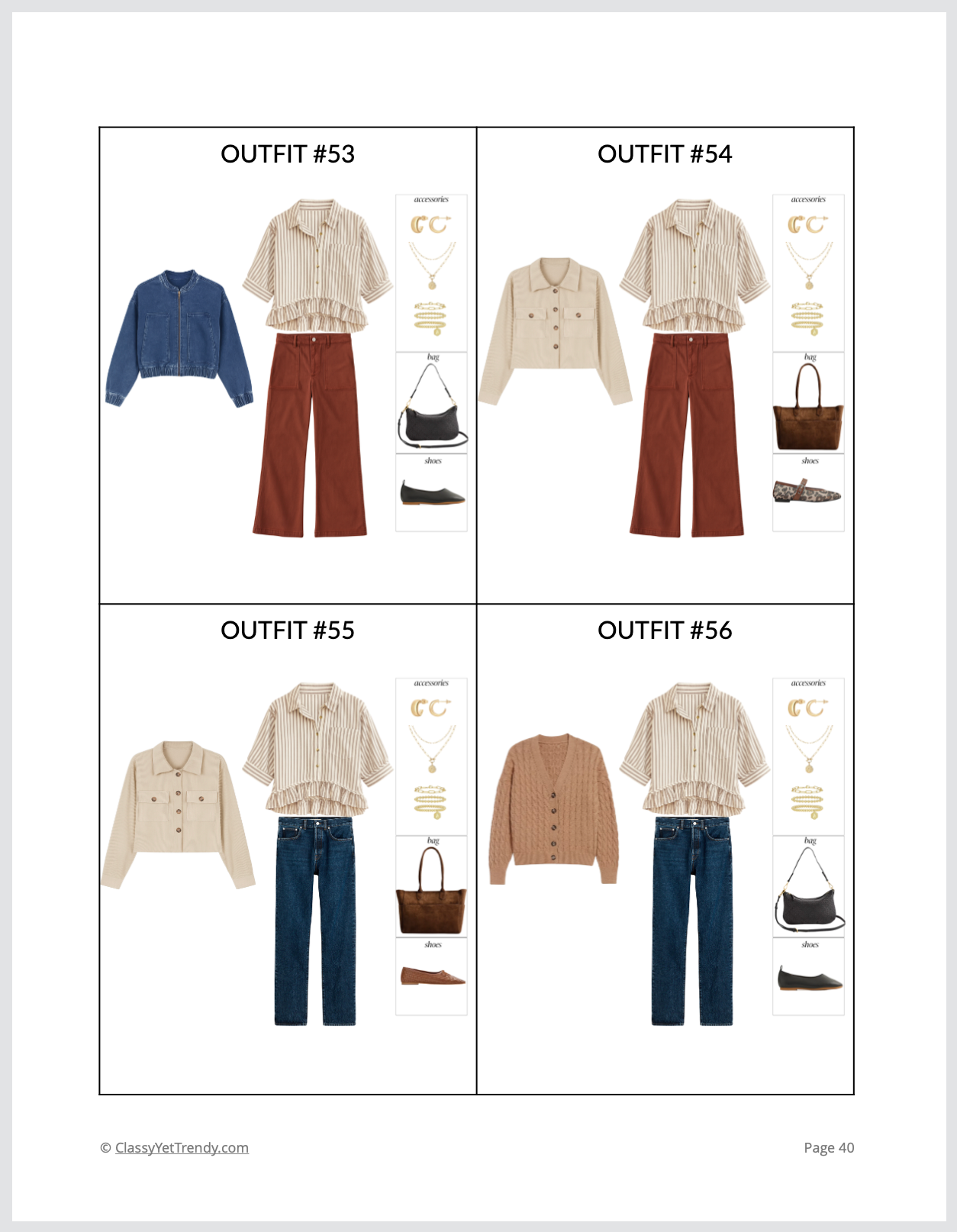The Everyday Casual Capsule Wardrobe - Fall 2025 Collection