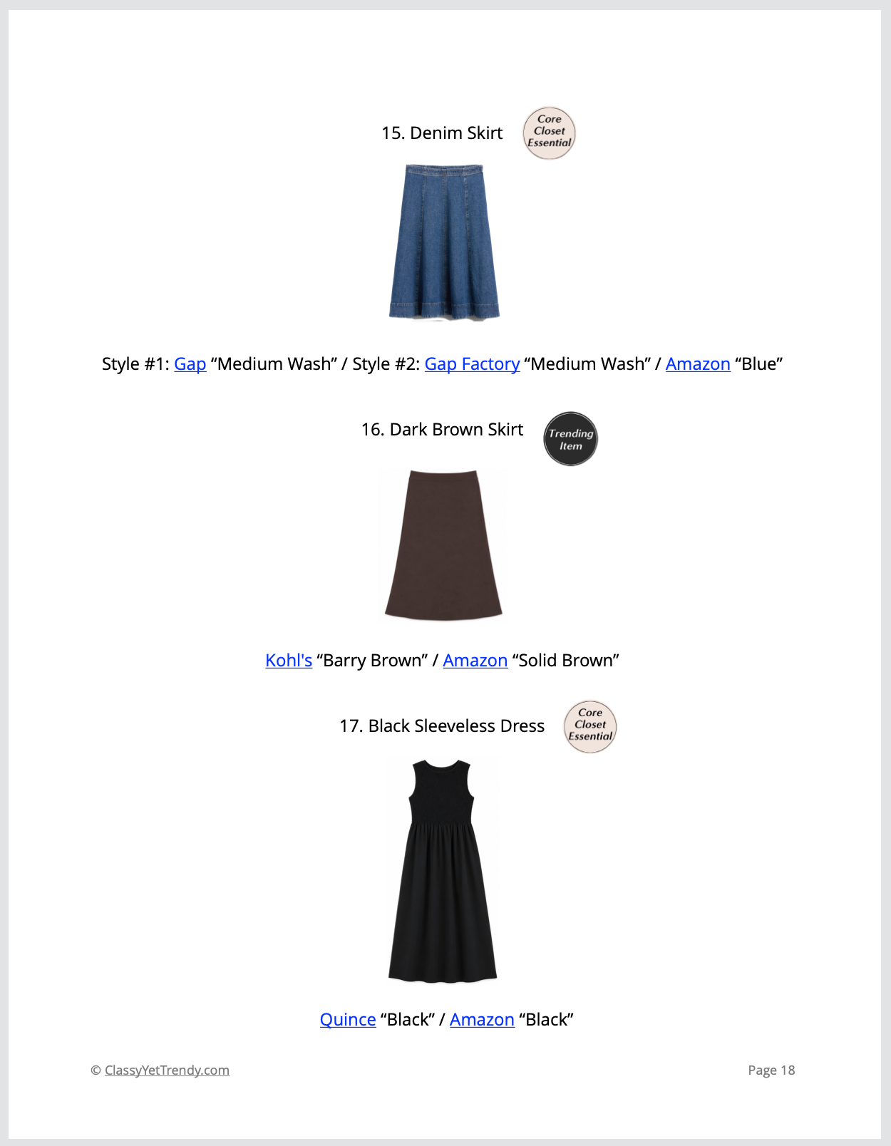 The Warm Climate Capsule Wardrobe - Fall 2026 Collection