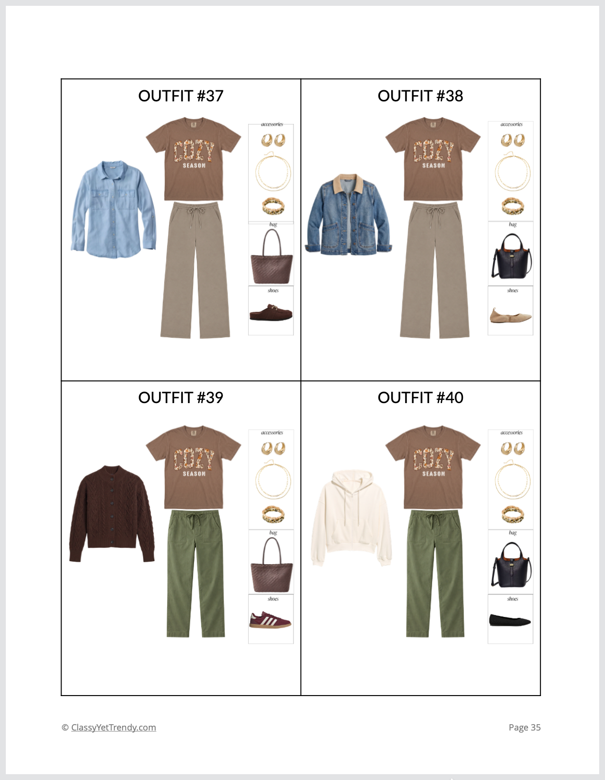 The Everyday Relaxed Casual Capsule Wardrobe - Fall 2026 Collection (20% Off Limited Time Sale)