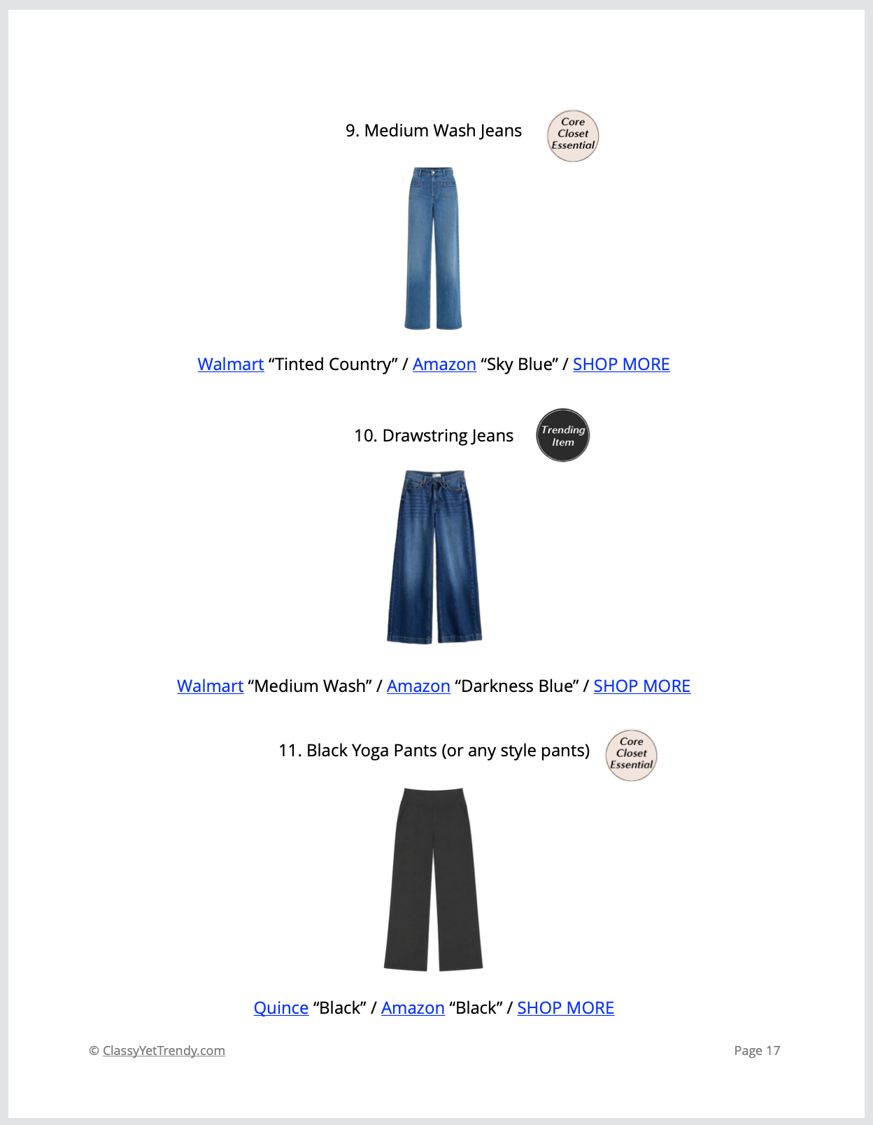 The Everyday Relaxed Casual Capsule Wardrobe - Fall 2026 Collection (20% Off Limited Time Sale)