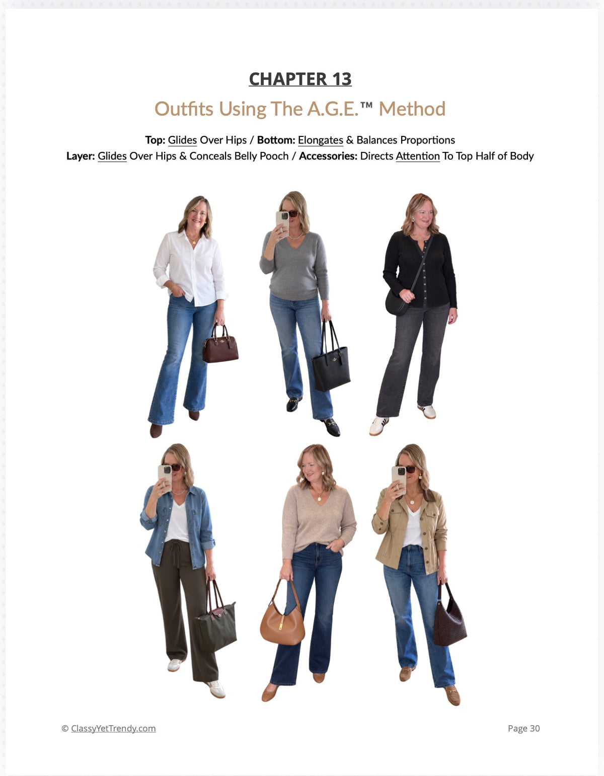 The Belly Pooch Style Guide - Create Flattering & Effortless Outfits That Build Confidence Using The A.G.E. Method