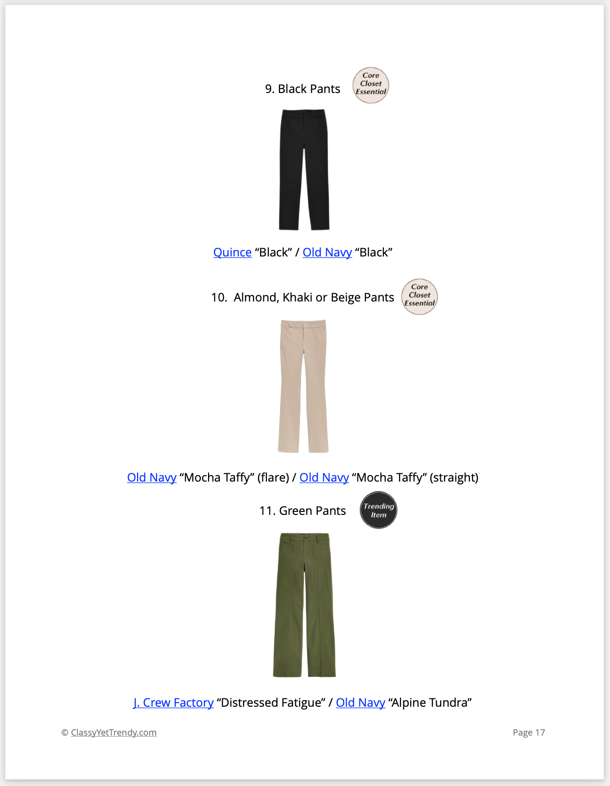 The Teacher Capsule Wardrobe - Fall 2024 Collection