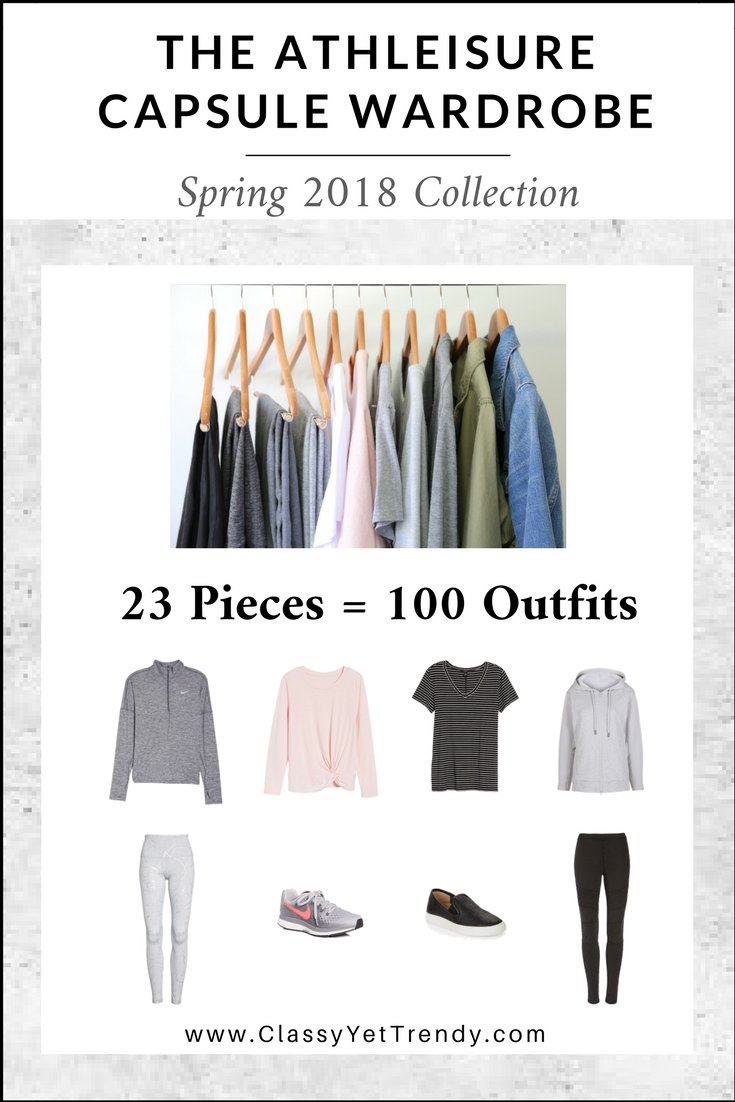 The Athleisure Capsule Wardrobe: Spring 2018 Collection