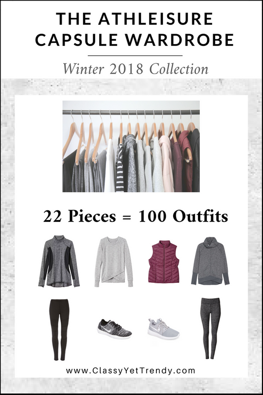 The Athleisure Capsule Wardrobe: Winter 2018 Collection