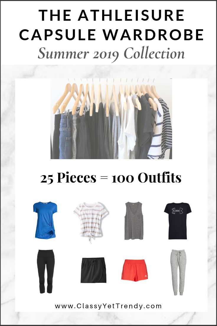 The Athleisure Capsule Wardrobe – Summer 2019 Collection