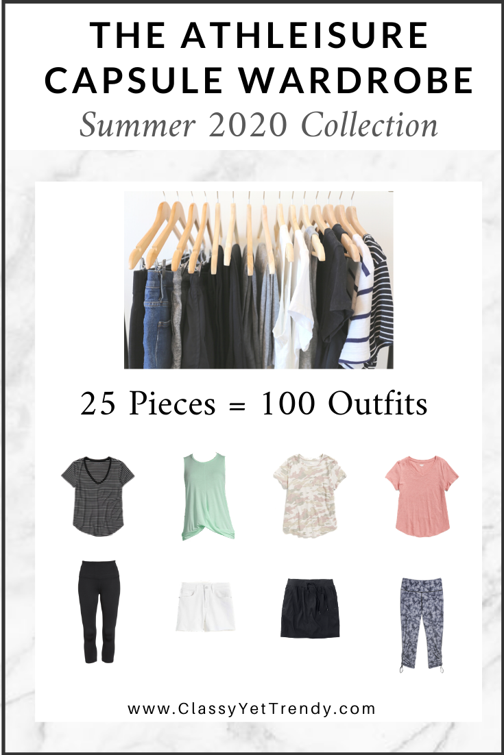 The Athleisure Capsule Wardrobe – Summer 2020 Collection