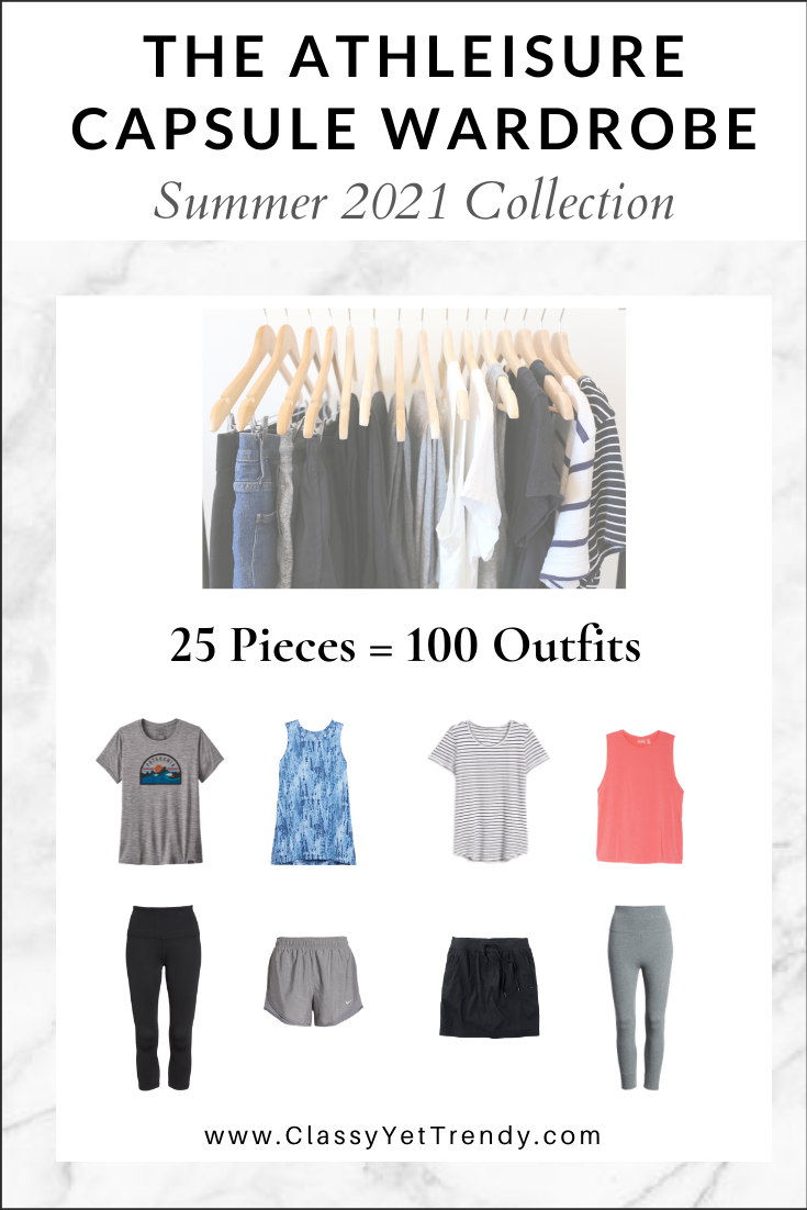 The Athleisure Capsule Wardrobe - Summer 2021 Collection