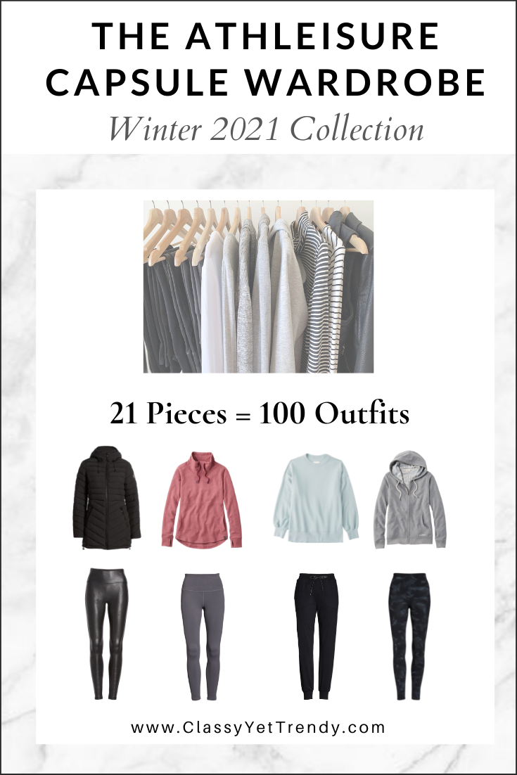 The Athleisure Capsule Wardrobe - Winter 2021 Collection