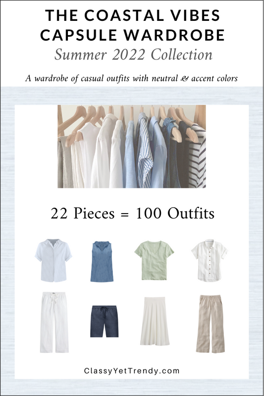 The Coastal Vibes Capsule Wardrobe - Summer 2022 Collection