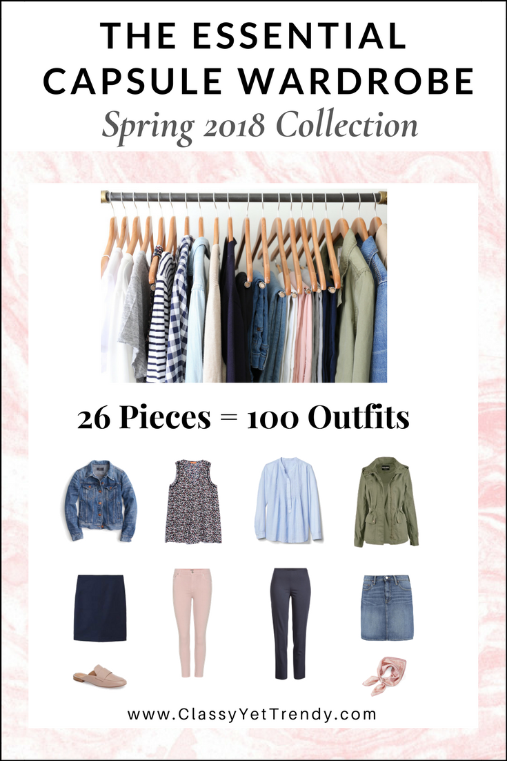 The Essential Capsule Wardrobe: Spring 2018 Collection