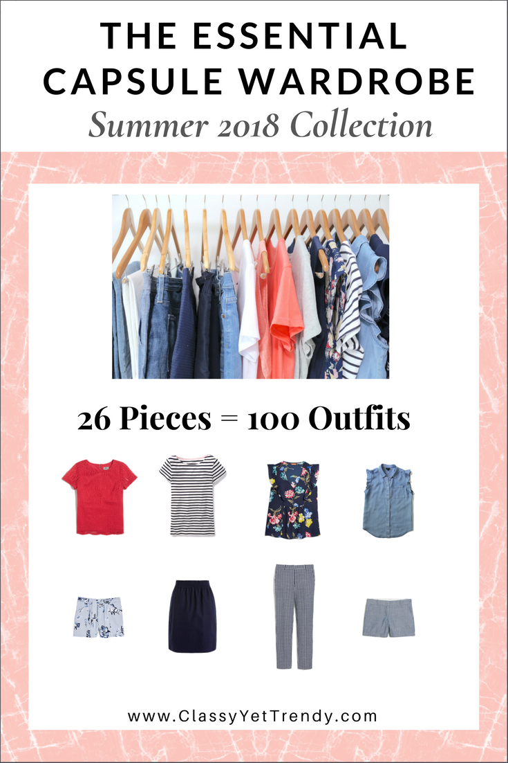 The Essential Capsule Wardrobe - Summer 2018 Collection