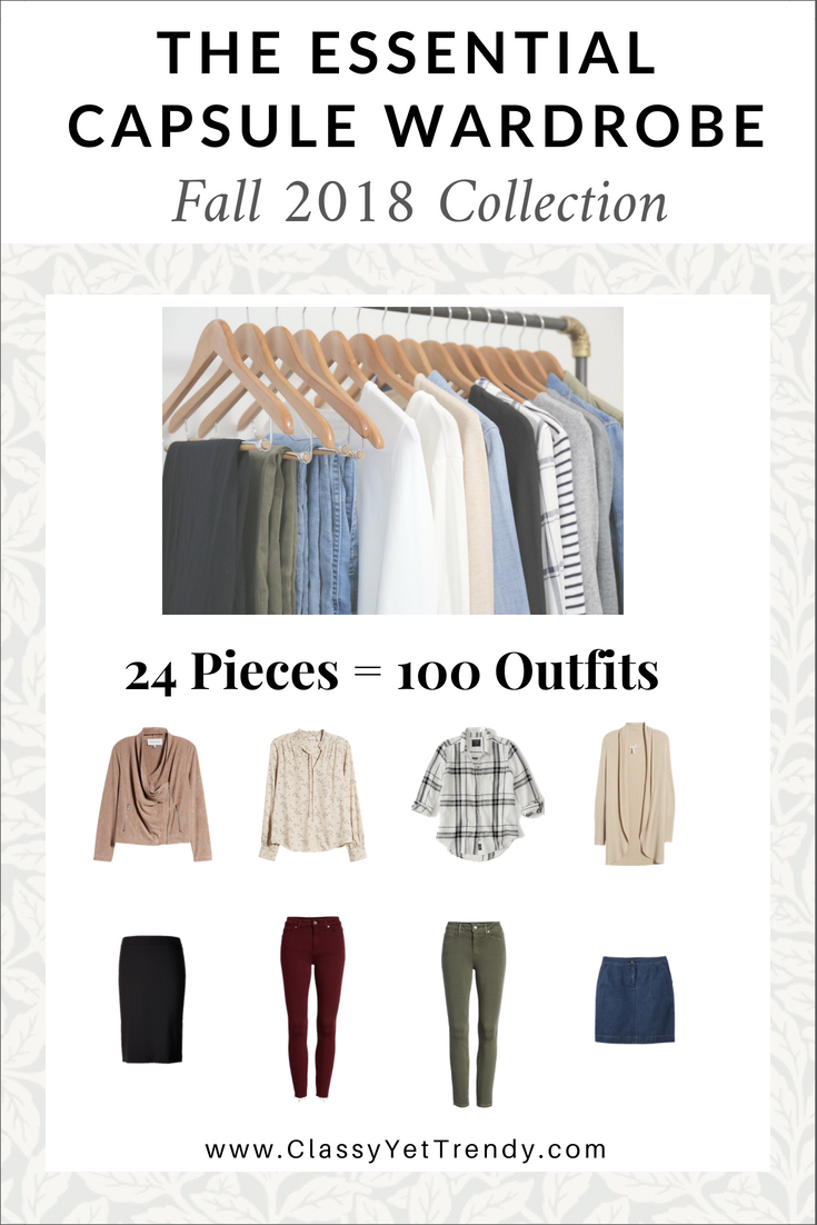 The Essential Capsule Wardrobe - Fall 2018 Collection