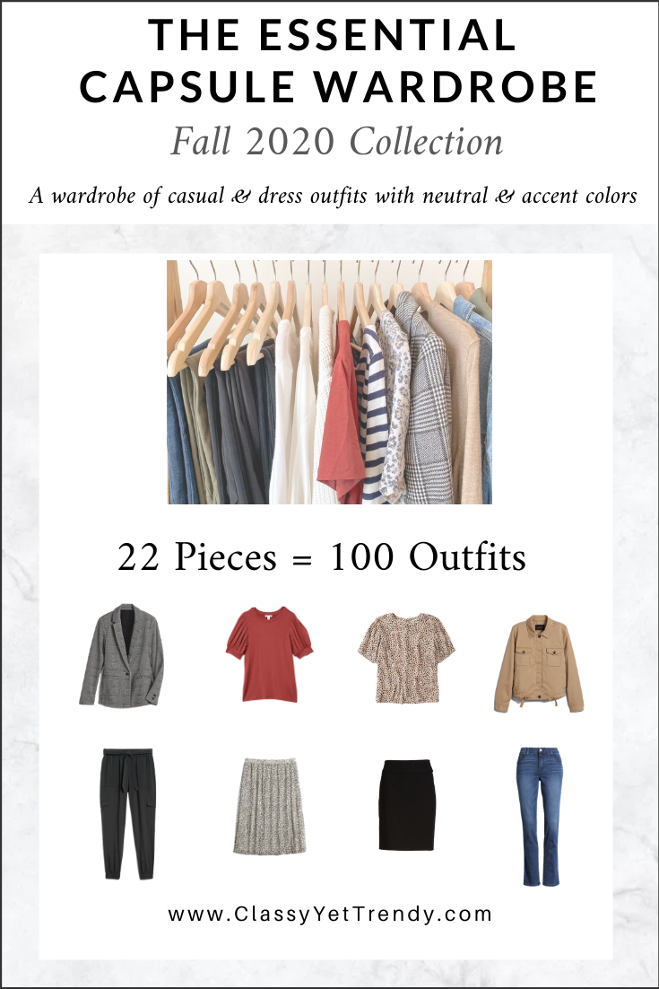 The Essential Capsule Wardrobe – Fall 2020 Collection