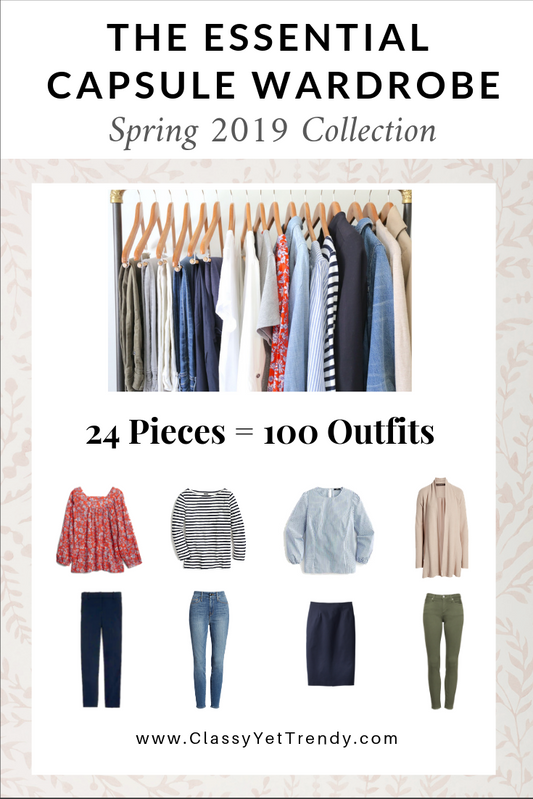 The Essential Capsule Wardrobe – Spring 2019 Collection