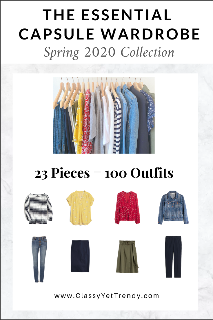 The Essential Capsule Wardrobe - Spring 2020 Collection