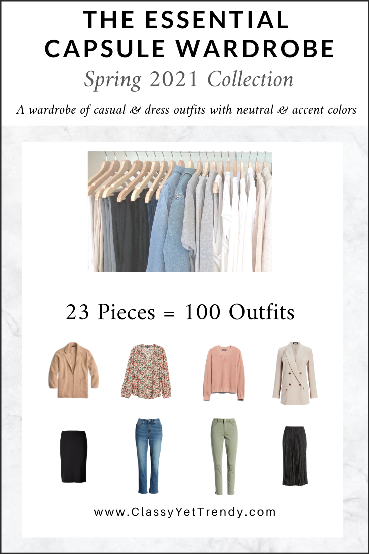 The Essential Capsule Wardrobe – Spring 2021 Collection