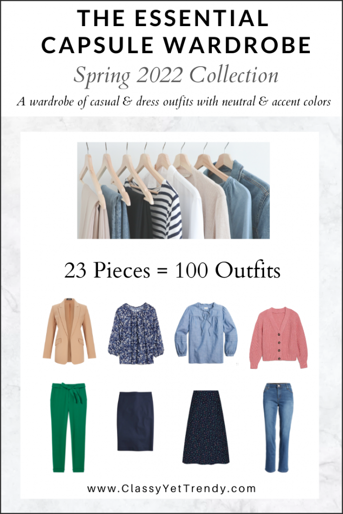 The Essential Capsule Wardrobe - Spring 2022 Collection