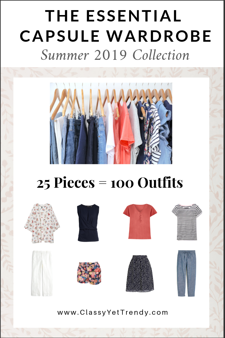 The Essential Capsule Wardrobe - Summer 2019