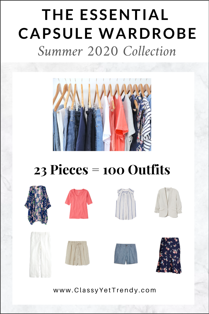 The Essential Capsule Wardrobe - Summer 2020 Collection