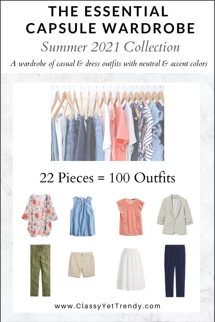 The Essential Capsule Wardrobe - Summer 2021 Collection