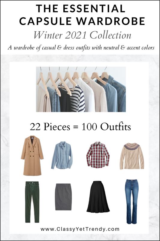 The Essential Capsule Wardrobe - Winter 2021 Collection