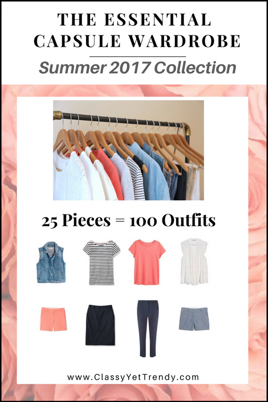 The Essential Capsule Wardrobe: Summer 2017 Collection
