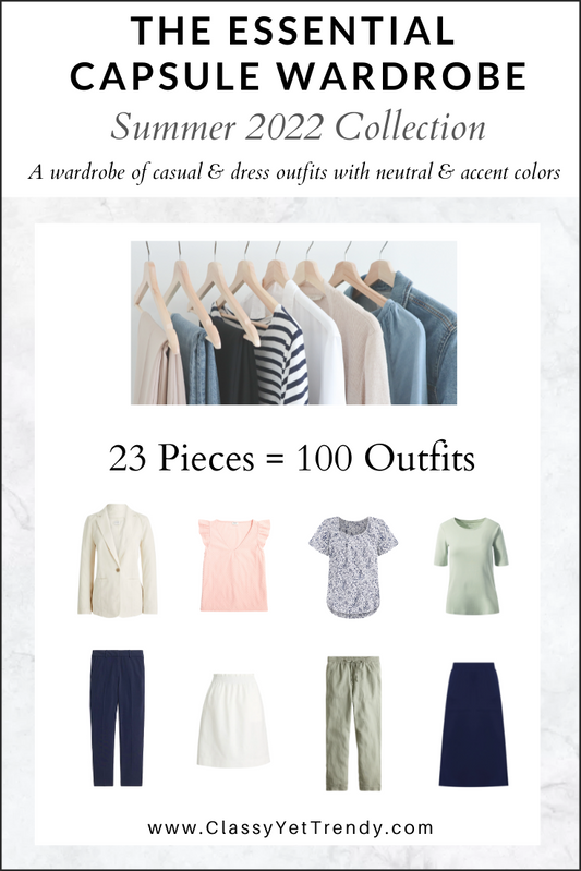 The Essential Capsule Wardrobe - Summer 2022 Collection
