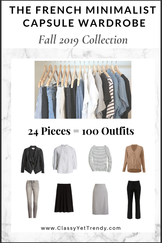 The French Minimalist Capsule Wardrobe – Fall 2019