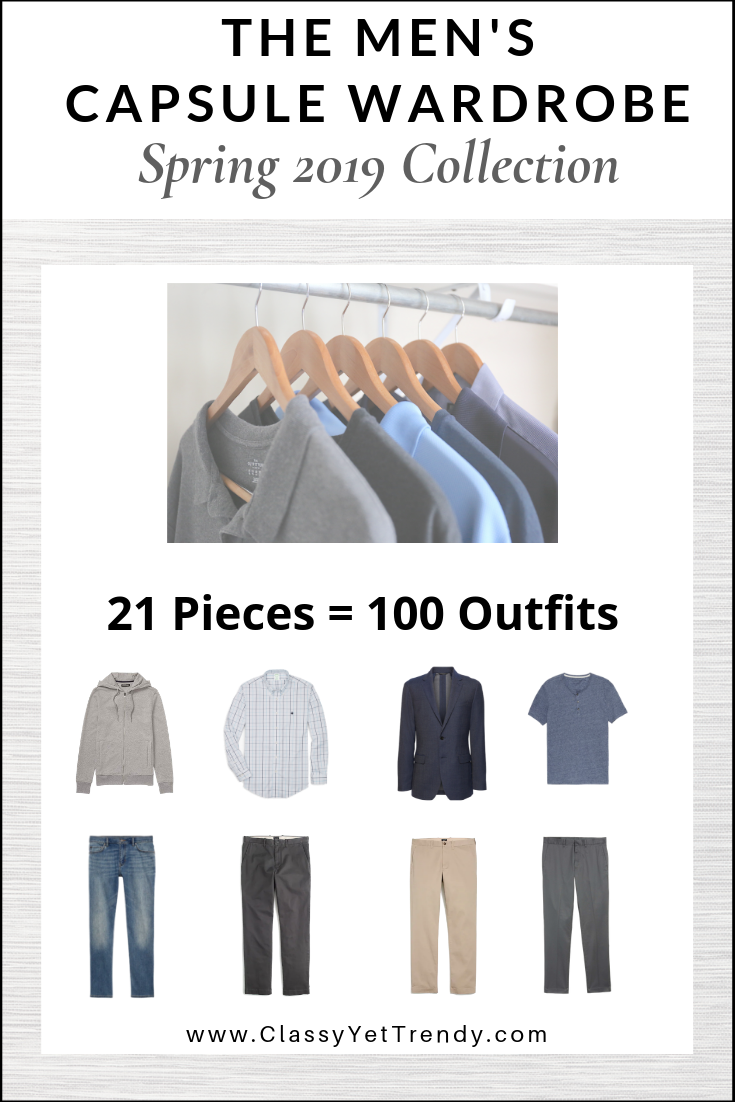 The Menswear Capsule Wardrobe - Spring 2019 Collection