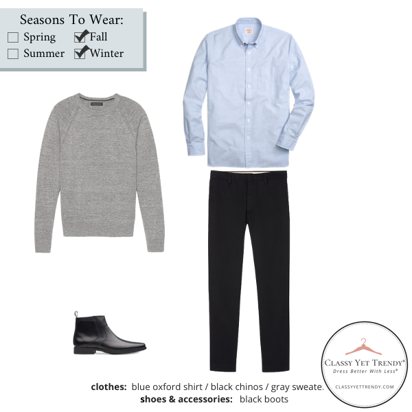 Men's Simplified Style - A Year-Round Capsule Wardrobe – ClassyYetTrendy