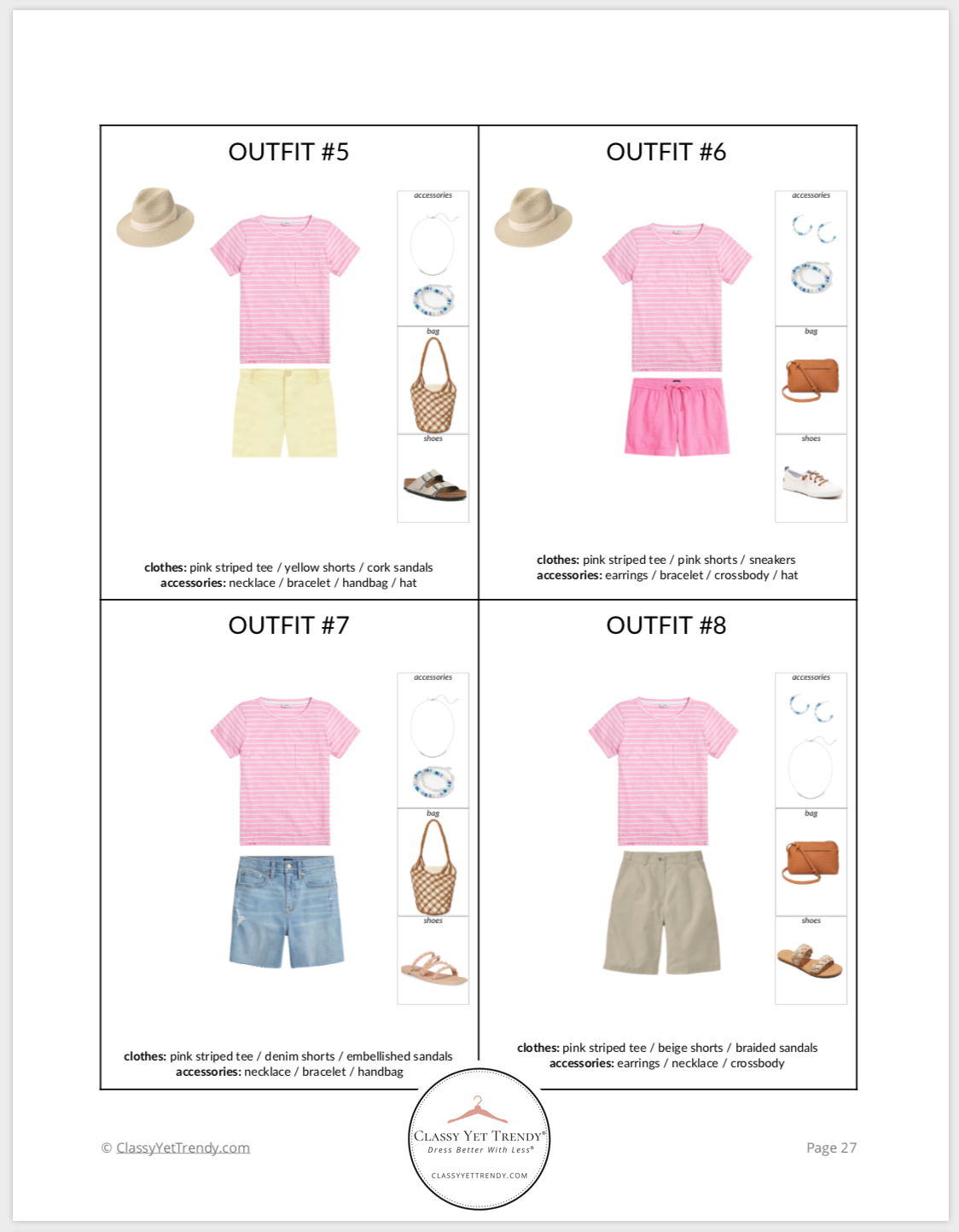 The Stay At Home Mom Capsule Wardrobe - Summer 2022 Collection