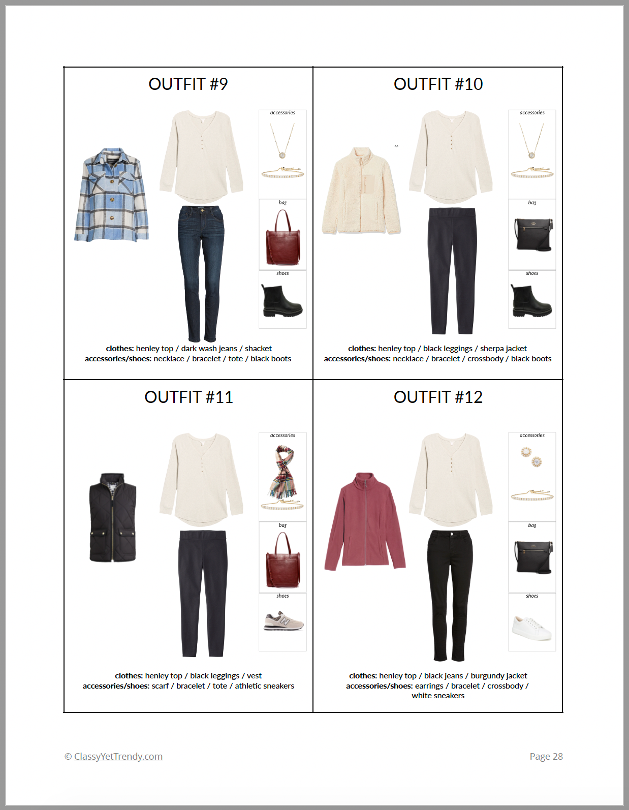 Mix 'n' Match Capsule Wardrobe: 12 Pieces = 81 Outfits - Classy Yet Trendy