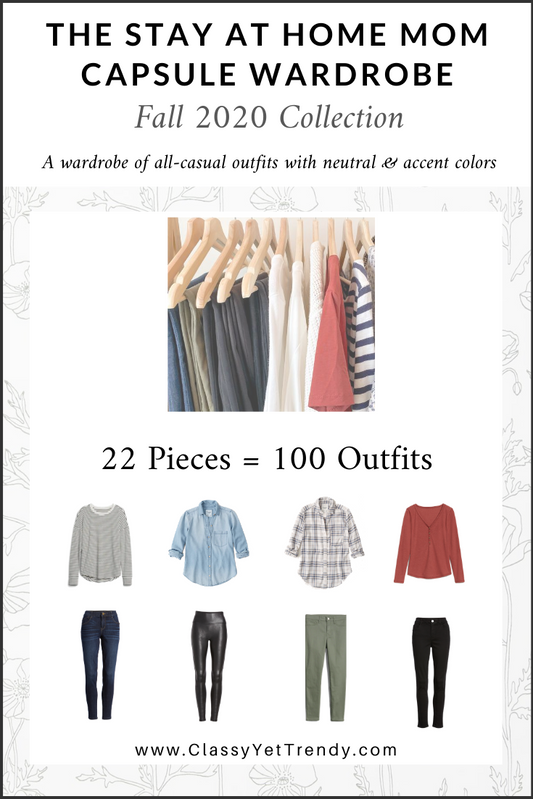 The Stay At Home Mom Capsule Wardrobe - Fall 2020 Collection