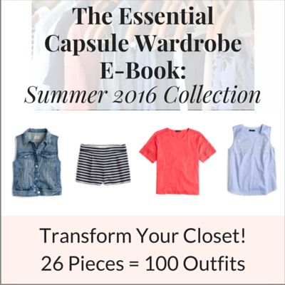 The Essential Capsule Wardrobe E-Book: Summer 2016 Collection