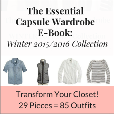 The Essential Capsule Wardrobe E-Book: Winter 2015/2016 Collection