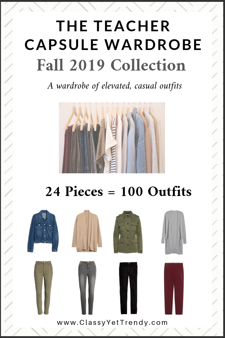 The Teacher Capsule Wardrobe – Fall 2019 Collection