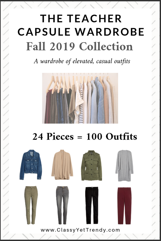 The Teacher Capsule Wardrobe – Fall 2019 Collection