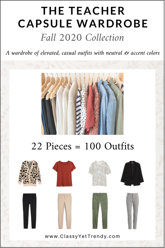 The Teacher Capsule Wardrobe – Fall 2020 Collection