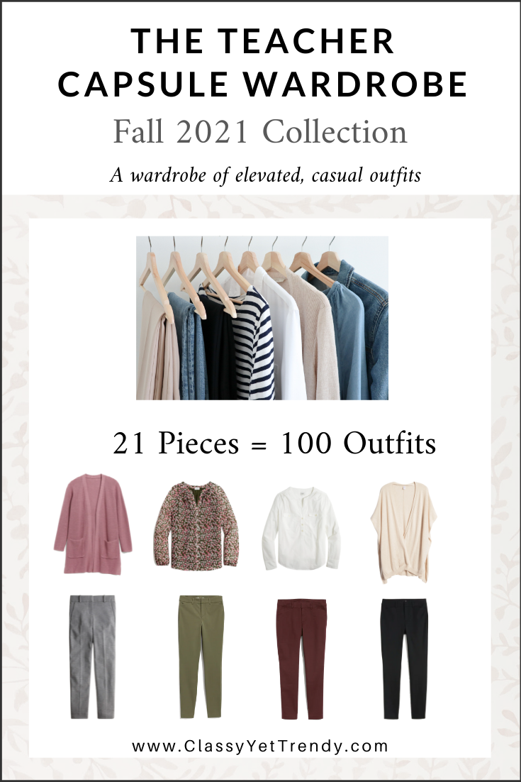 The Teacher Capsule Wardrobe - Fall 2021 Collection