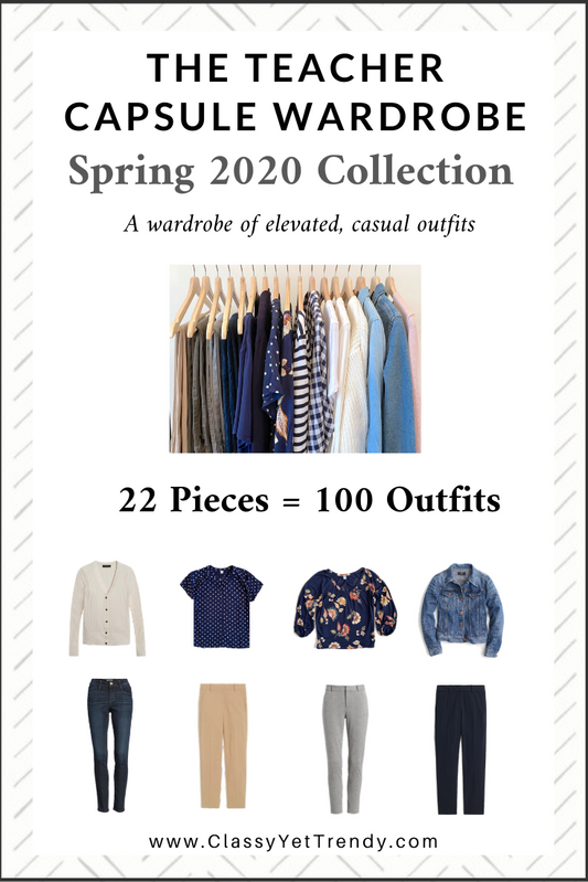 The Teacher Capsule Wardrobe - Spring 2020 Collection