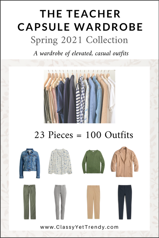 The Teacher Capsule Wardrobe – Spring 2021 Collection
