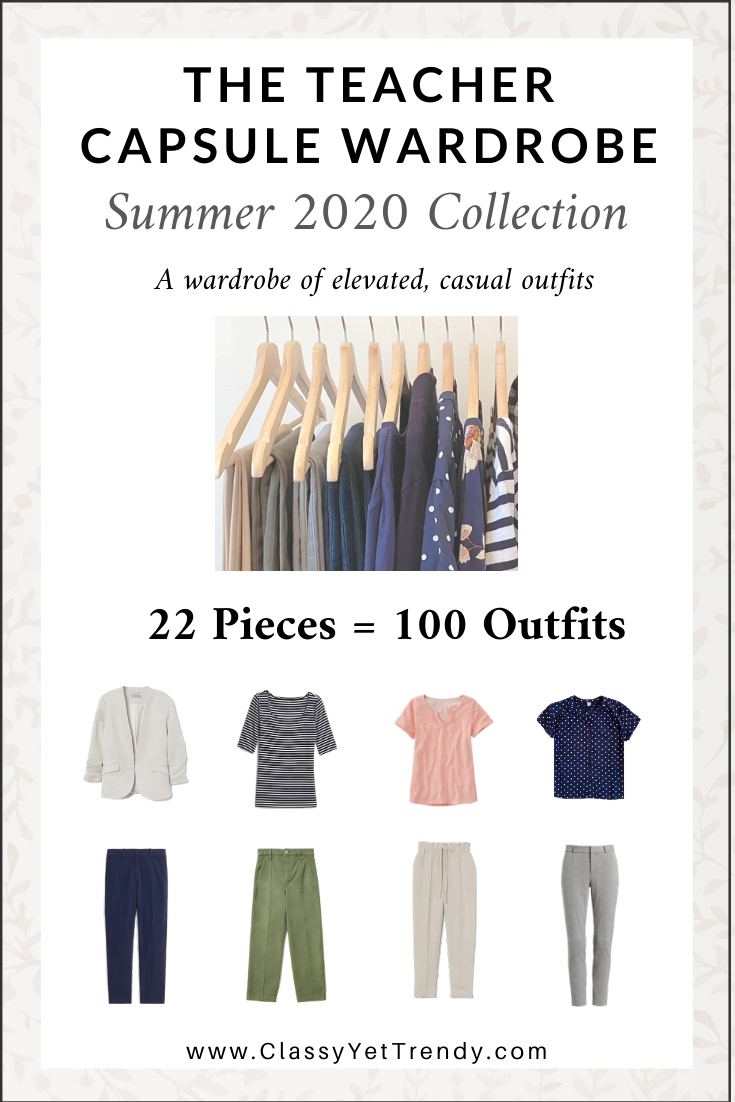 The Teacher Capsule Wardrobe – Summer 2020 Collection