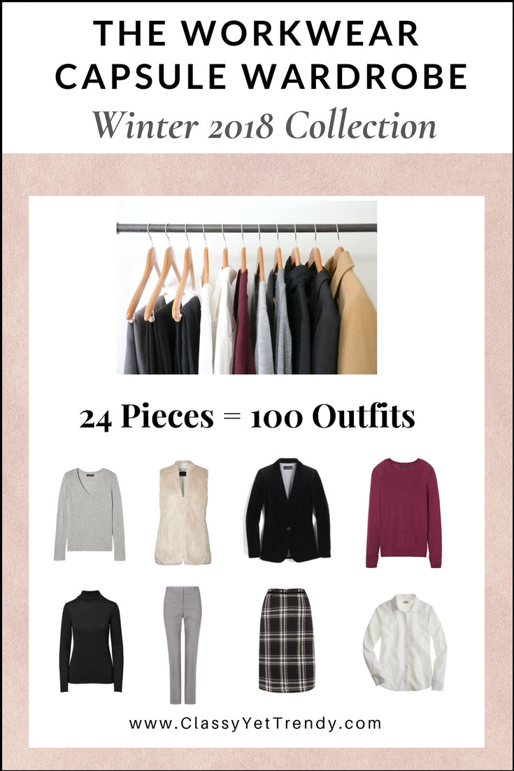 The Workwear Capsule Wardrobe: Winter 2018 Collection